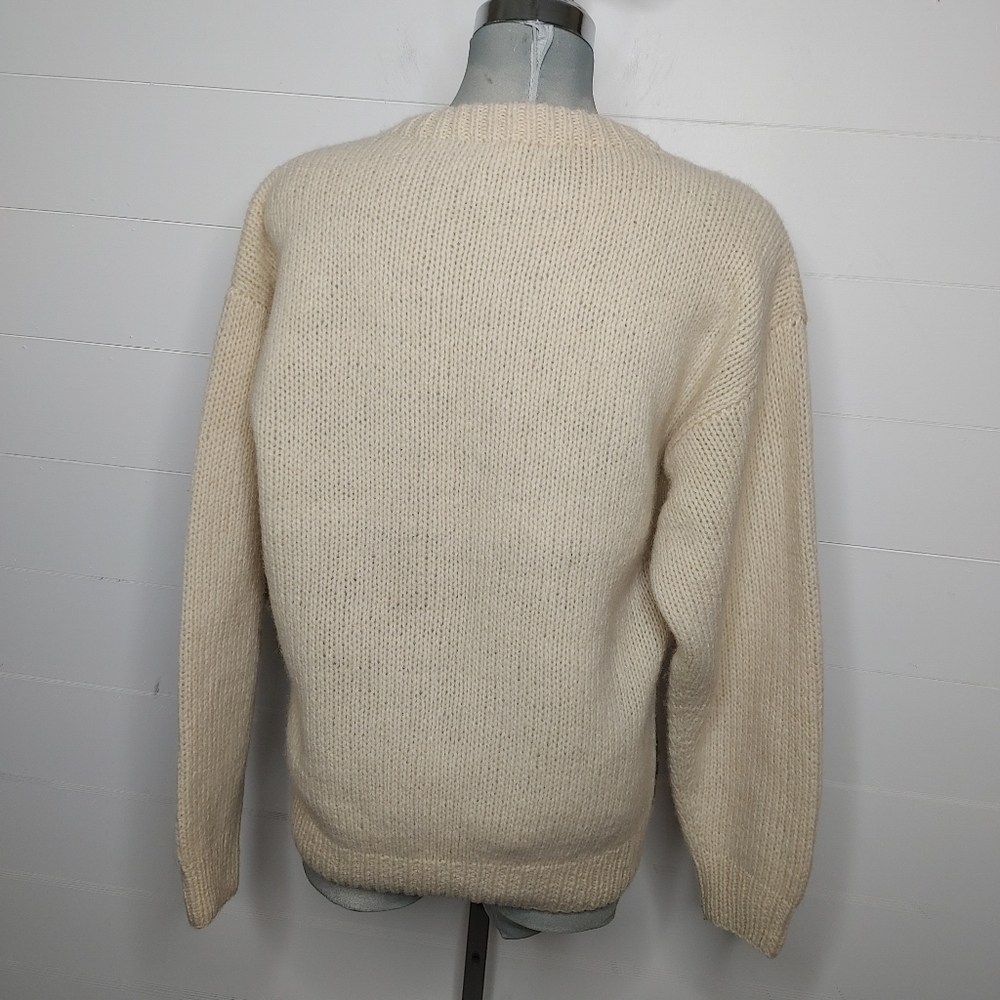 Rare vintage wool bighorn sheep sweater size S - Picture 6 of 11